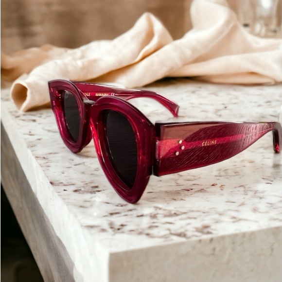 Celine Accessories - CELINE FUCHSIAS/ MAGENTA CL4141446/S SUNGLASSES NO OFFERS